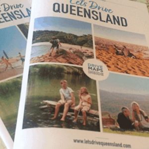 GREAT QUEENSLAND DRIVES TOURING MAP 2020